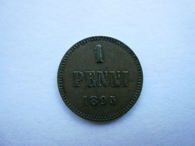 1 penni 1895