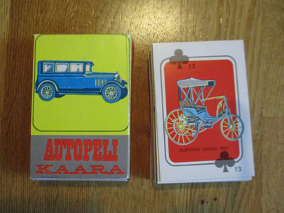 AUTOPELI KAARA- BILSPEL KAARA * TAMPEREEN PAPERIKONTTORI TÄY