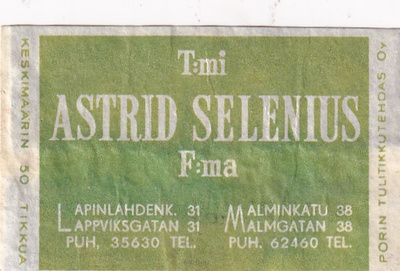 T:mi Astrid Selenius 5/13