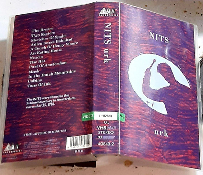 Nits - Urk VHS-livevideo 1990