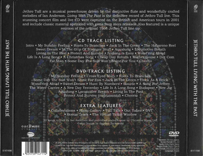 JETHRO TULL - LIVING WITH THE PAST CD+DVD