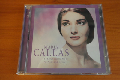 Maria Callas:Popular music from tv,film and opera 2CD.
