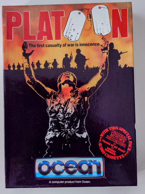 Platoon - Commodore 64 / C64 (kasetti)
