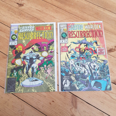 The Silver Surfer Warlock Resurrection 1-2