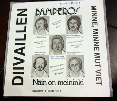 Bamperos – Diivaillen/Minne, Minne Mut Viet