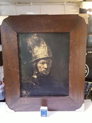 Painotyö sisustustaulu rustiikkinen .