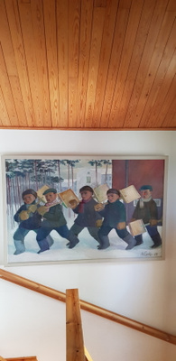 Aarne Eerto öljyvärityö