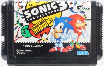 Sonic The Hedgehog 3 (Japanese Release)