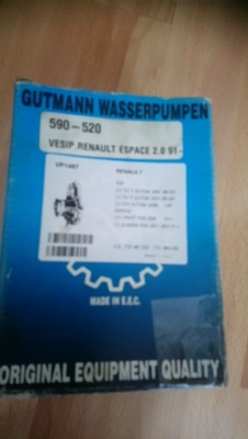 Renault Vesipumppu GWP VP1497, 590-520
