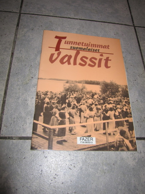 TUNNETUIMMAT SUOMALAISET VALSSIT - nuottivihko