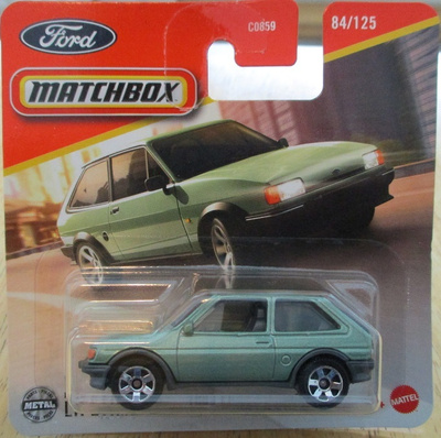 Ford Fiesta II Hatchback 3 Door Metallic Green 1983 Matchbox