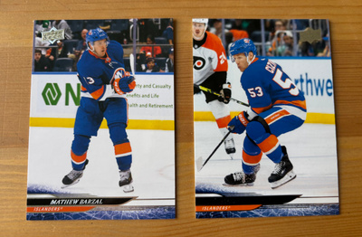 2024-25 Upper Deck Islanders: Barzal, Cizikas