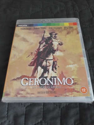 Geronimo - Amerikkalainen legenda Blu-ray **muoveissa**