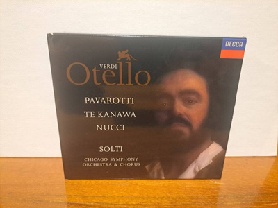 Verdi:Otello-Pvarotti,Te Kanawa,Nucci,Solti ym. 2CDBox