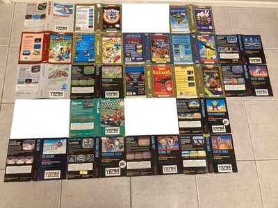 Nintendo NES rental yapon vuokrapelejä koteloita yksittäin