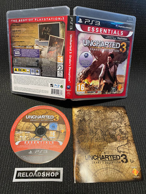 Uncharted 3 Drake's Deception Essentials PS3 - CiB
