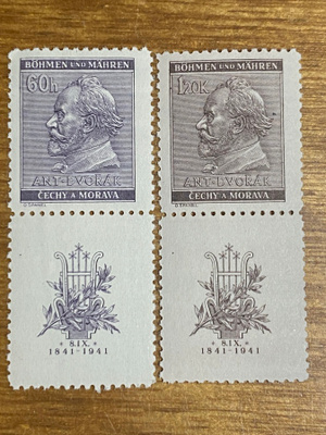 SAKSA BÖHMEN MÄHREN ANTONIN DVORAKIN SYNTYMÄSTÄ 100 VUOTTA**