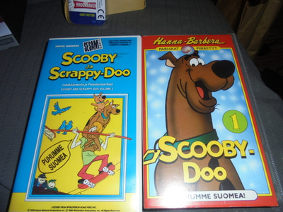 VHS Scoopy- Doo filmejä 2 kpl