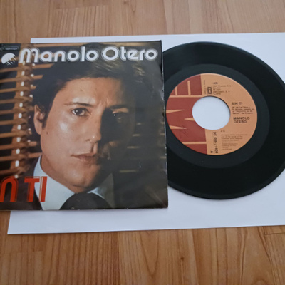 Manolo Otero – Sin Tí 7" ps orig 1997 Finland Press new