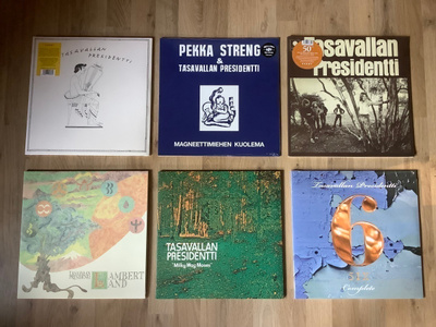 Tasavallan Presidentti vinyylilevykokoelma ( + DVD )