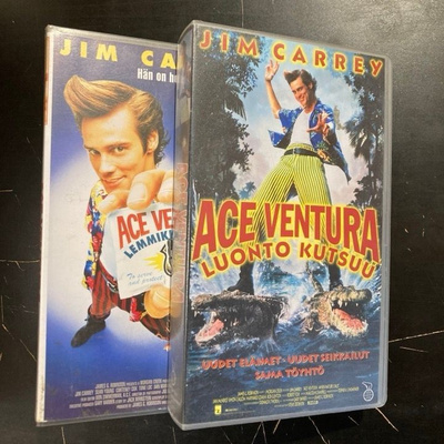 Ace Ventura 1-2 2xVHS