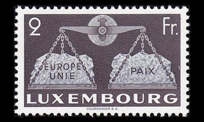 Luxemburg 480 * Euroopan yhdentyminen 2 Fr (1951)