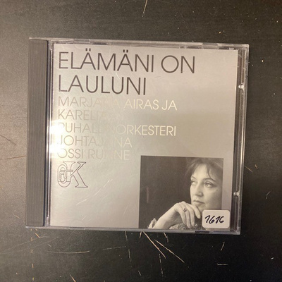 Marjatta Airas - Elämäni on lauluni CD