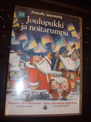 Joulupukki ja noitarumpu DVD ( Sis.postikulut )