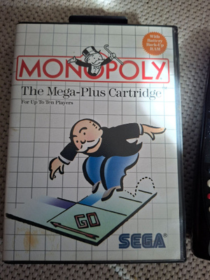 Sega Master System Monopoly CIB