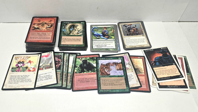 MTG - 135kpl vanhempia com/uncceja (Portal Dark Unglued yms)