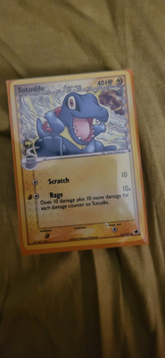 Totodile Delta Species (DF 67) EX Dragon Frontiers card