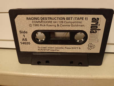 Racing destruction set (tape 1) Ariolasoft rare
