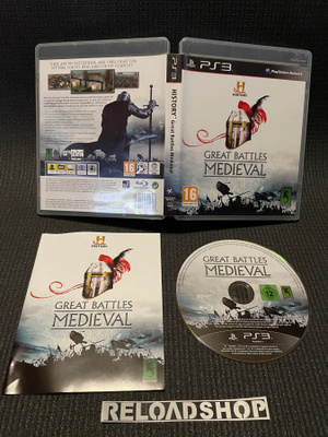 History Great Battles Medieval PS3 - CiB