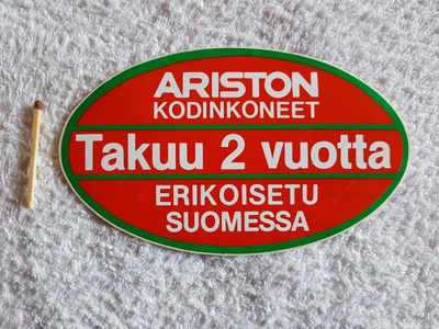 ARISTON VANHA TARRA