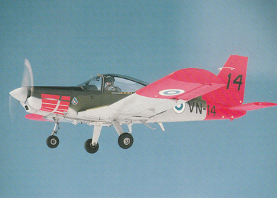LENTOKONEKORTTI - VALMET VINKA VN-14
