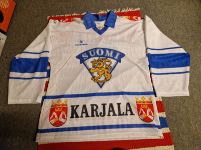 Jääkiekkomaajoukkue Fanipaita Juha Ylönen XL. 1990-luvulta