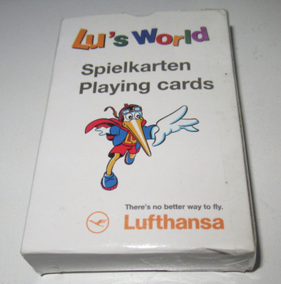 Lufthansa pelikortit melkein uudet