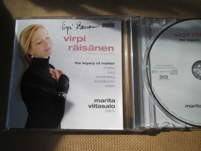 Virpi Räisänen: The legacy of Mahler CD