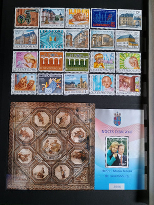 Luxembourg postimerkit 175 kpl (leimaamattomat)