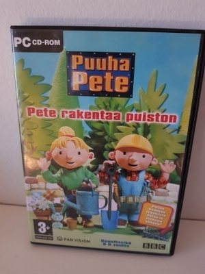 PC peli - Puuha Pete rakentaa puiston - PC CD-ROM