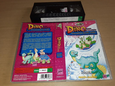 Dino - Pikku Dinosaurus: Taivas putoaa vihreälle ni - SF VHS