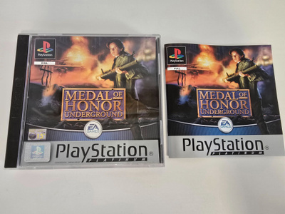Medal Of Honor: Underground (PS1) (CIB) Platinum