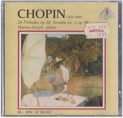 Chopin - 24 preludes, sonata no. 3 - CD