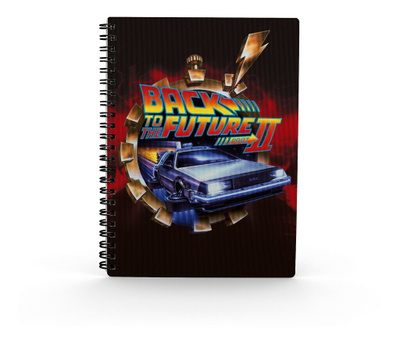 BACK TO THE FUTURE 2 LENTICULAR NOTEBOOK	(74 985)	spiral, ki