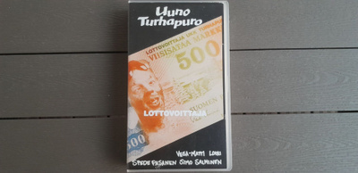VHS: Uuno Turhapuro UKK Lottovoittaja (Vesa-Matti Loiri 1976