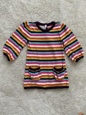 H&M: syksyinen neulemekko, koko 80 cm, uudenv.