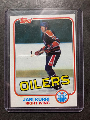 1981-82 Topps Jari Kurri Rookie # 18