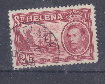 St Helena 1938  Mi 107    vanhaa