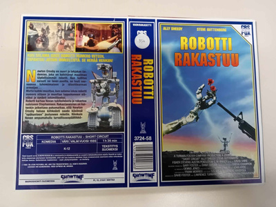 Robotti rakastuu KANSILEHTI