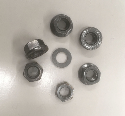 Pyöränakselin muttereita mini BMX 12mm